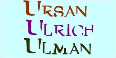 Quel prénom, d'origine latine, signifie "l'ours" ?