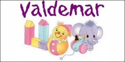 Quelle est la signification du prénom Valdemar, d'origine germanique ?