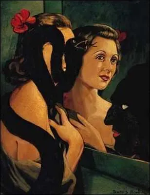 La troublante femme au serpent, aux couleurs fortes, a t peinte par ?