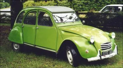 Les dernire 2cv ont t fabriques ... .