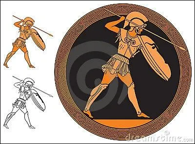 Dans la mythologie grecque, les amazones sont des guerriers masculins .