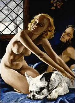 Femmes au bouledogue