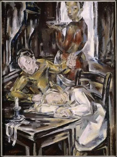 Qui a peint 'La fillette endormie' ?