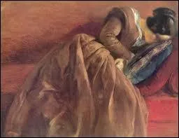 Quel peintre allemand a reprsent sa femme, Emilie endormie ?