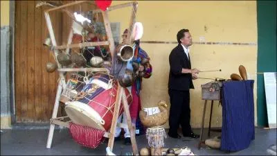L'instrument national du Guatmala est un instrument de percussion faisant partie de la famille des idiophones. Comment se nomme-t-il ?
