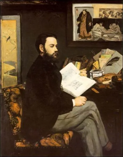 Emile Zola lisant