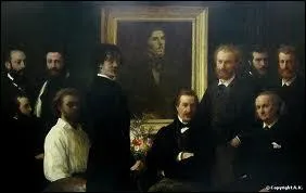 Hommage  Delacroix (avec Baudelaire en bas  droite)