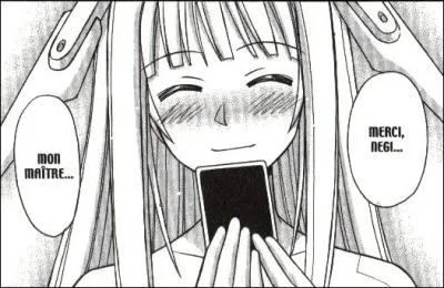 Que ressent-elle envers Negi ?