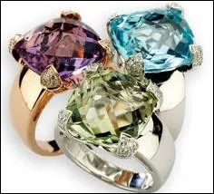 Voici les noms de trois pierres. L'un de ces noms ne provient pas des pierres prcieuses, lequel ?