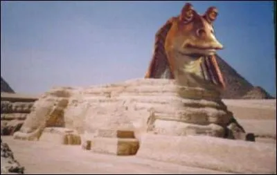 Jar Jar Binks se retrouve avec le corps ...