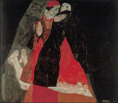 Qui a peint Cardinal et religieuse ?