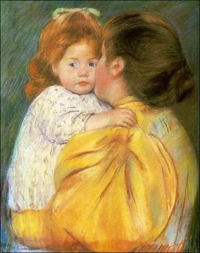 Qui a peint Le baiser maternel ?