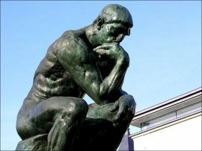 Le Penseur de Rodin est un excellent exemple pour vous prsentez le deuxime art. il s'agit ...