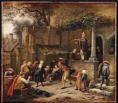 Qui a peint 'Le mntrier' ?