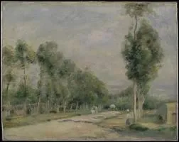 Qui a peint 'Route de Versailles  Louveciennes' ?