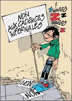 ''S'endormir au volant, c'est très dangereux ; s'endormir à vélo, c'est très rare ; s'endormir à pied, c'est très con ! ''