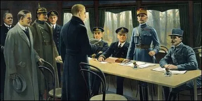 Dans quel lieu surprenant l'armistice, en 1918, a-t-il été signé ?