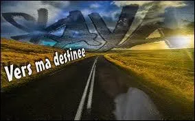''Destinés... On était tous les deux destinés 
À voir nos chemins se rencontrer 
À s'aimer sans demander pourquoi 
Toi et moi''