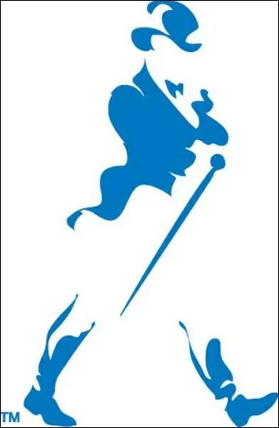 Sur les bouteilles de whisky, quelle est la vraie couleur de sa redingote ?