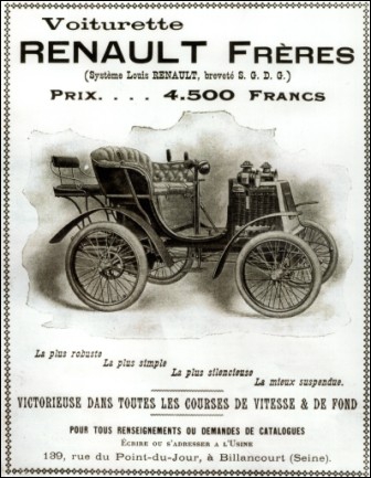 1898, avec la voiturette, Renault invente 'la prise directe', c'est l'ancêtre de. . .