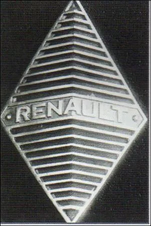 Le fameux losange ! Il apparat en 1925, avant il tait ... .