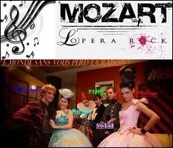 Quelle est l'anne de naissance de Mozart l'opra rock ?