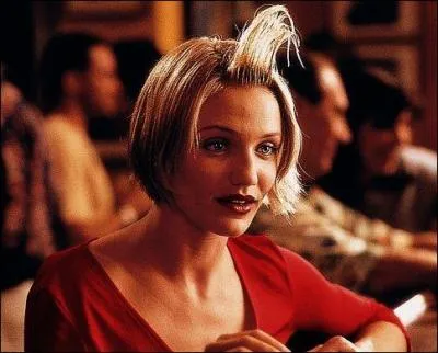 Clbrissime gag d'un film, la coiffure faite... . de Cameron Diaz, dans le film ?
