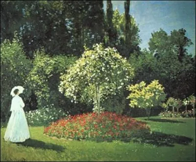 Jeanne-Marguerite Lecadre dans le Jardin