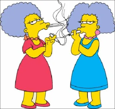 Comment s'appellent les deux soeurs de Marge ?