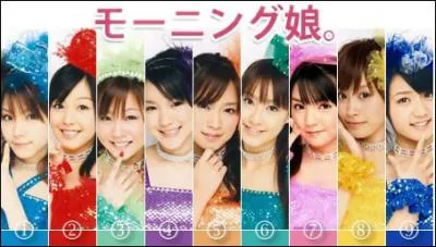 Quel ge ont les jeunes filles de Morning Musume ?