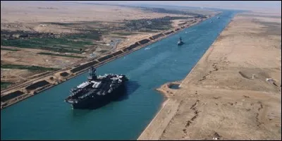Quand le canal de Suez a-t-il été creusé ?