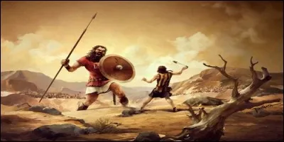 Avec quoi David a-t-il tué Goliath ?