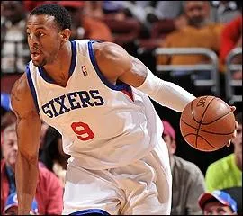 Qui est cet arrire/ailier, All-Star en 2012, 9me de la Draft 2004 et 10me meilleur marqueur de l'histoire des Philadelphia 76ers ?
