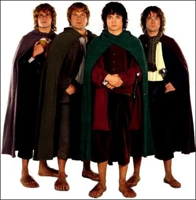 Ces petits personnages  capes, de la saga du Seigneur des Anneaux, sont des hobbits, et ils vivent ?