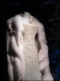 Ceci est la cape de fourrure blanche et la robe de quelle sorcire ?