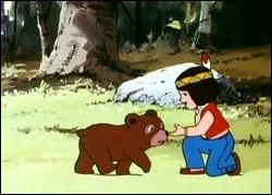 Quel est le nom de ce petit ourson que l'on voit ici avec Moy ?