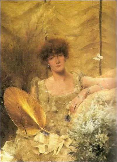 Portrait de Sarah Bernhardt dans 'Fedora'