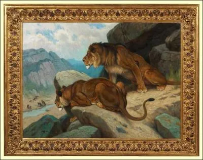 Le dernier lion de l'Atlas vivant  l'tat sauvage a t aperu dans l'Aurs. En quelle anne ?