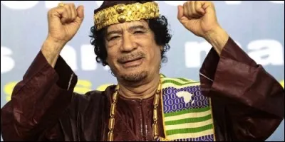En 1984, de quel pays le colonel Kadhafi était-il le Président ?
