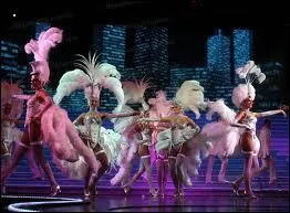 ''Mon truc en plumes 
Rien qu'en passant 
Ça fouette le sang 
Mon truc en plumes 
Ça vous caresse 
Avec ivresse 
Tout en finesse''