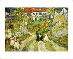 Qui a peint 'Escaliers  Auvers' ?