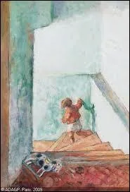Qui a peint 'L'enfant dans l'escalier' ?