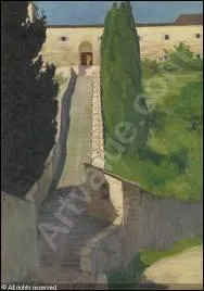 Qui a peint 'L'escalier du couvent San Marco, Prouse' ?