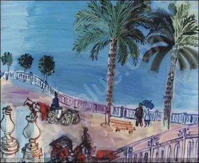 Qi a peint 'Nice, vue de l'escalier Le Sage' ?