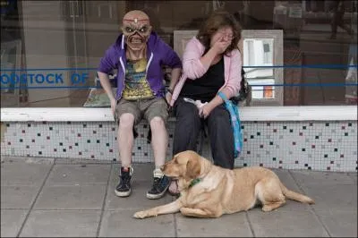 Un chien ne connat pas la peur !