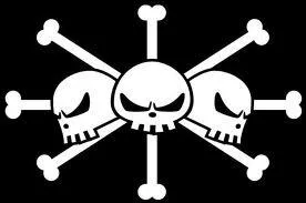 A qui appartient cet emblme de pirate ?