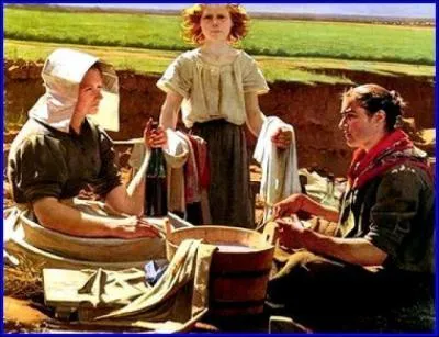 Le djeuner des laveuses