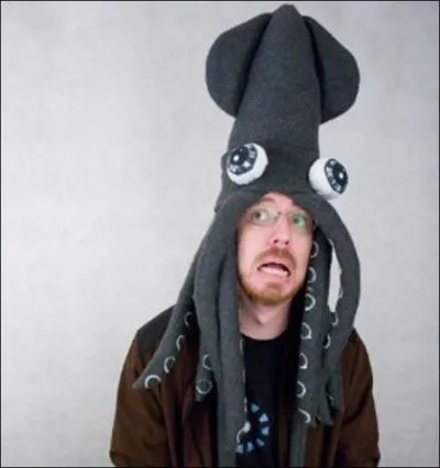 Ca parat facile, qu'a donc ce monsieur sur la tte ?