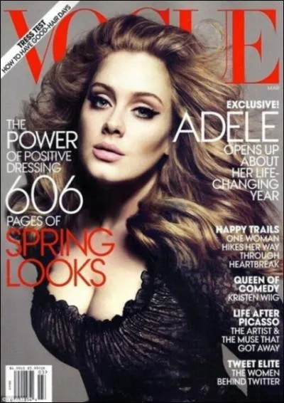 Quel ge Adele a-t-elle ?