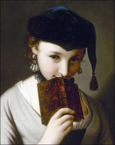 Jeune fille au livre